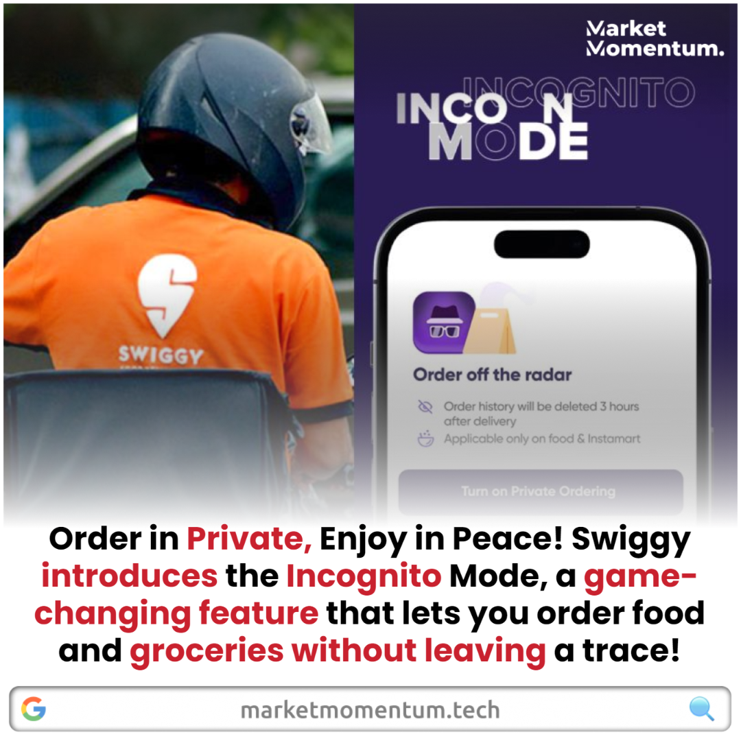 Swiggy Introduces ‘Incognito Mode’ for Private Food Ordering